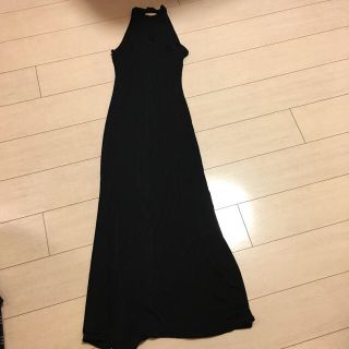 ビーシービージーマックスアズリア(BCBGMAXAZRIA)のXOXO 黒 ロングワンピ パーティー 謝恩会 二次会(ロングワンピース/マキシワンピース)