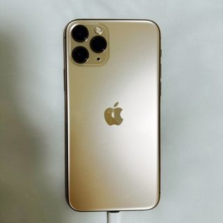 アイフォーン(iPhone)の最終値下げ❗️iPhone 11 Pro ゴールド　ガラスフィルムあり(スマートフォン本体)