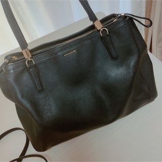 コーチ(COACH)のコーチ　ショルダーバッグ　黒　肩掛け　斜めがけ　2way(ショルダーバッグ)