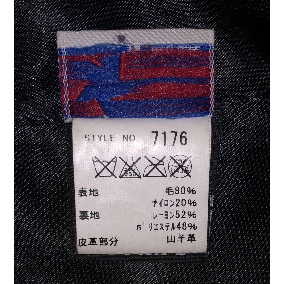 schott(ショット)の34 美品 Schott 716 CPOジャケット ウールジャケット 黒 金 メンズのジャケット/アウター(ブルゾン)の商品写真