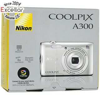 ニコン(Nikon)のNikon　デジカメ COOLPIX A300SL　シルバー　2005万画素　展示品(コンパクトデジタルカメラ)