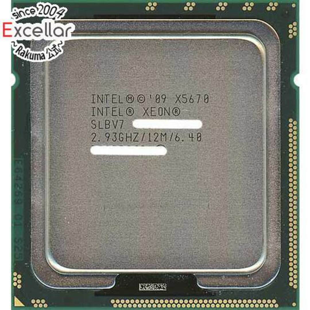 intel(インテル)のIntel Xeon X5670　2.93GHz 95W LGA1366　SLBV7 スマホ/家電/カメラのPC/タブレット(PCパーツ)の商品写真