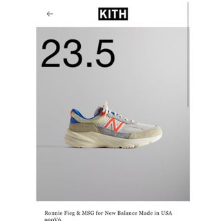 キス(KITH)のKITH × New Balance 990V6 Ronnie Fieg (スニーカー)