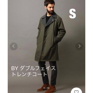 UNITED ARROWS - 美品　BY /ビューティーアンドユース　ダブルフェイス トレンチコート S