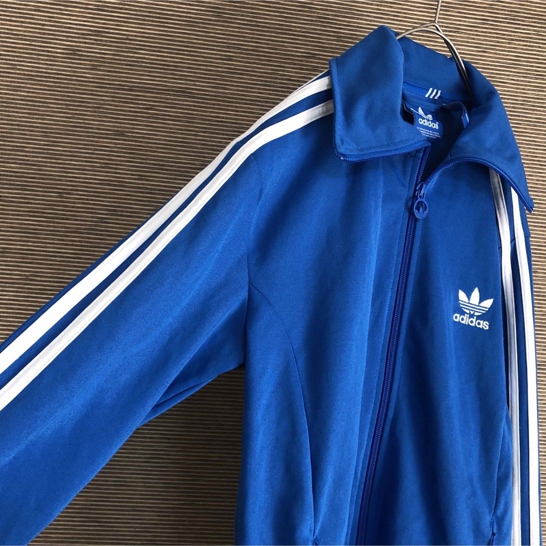 Originals（adidas）(オリジナルス)の【アディダス】ジャージトラックジャケット　ヨーロッパTT　青ブルー白KZ メンズのトップス(ジャージ)の商品写真