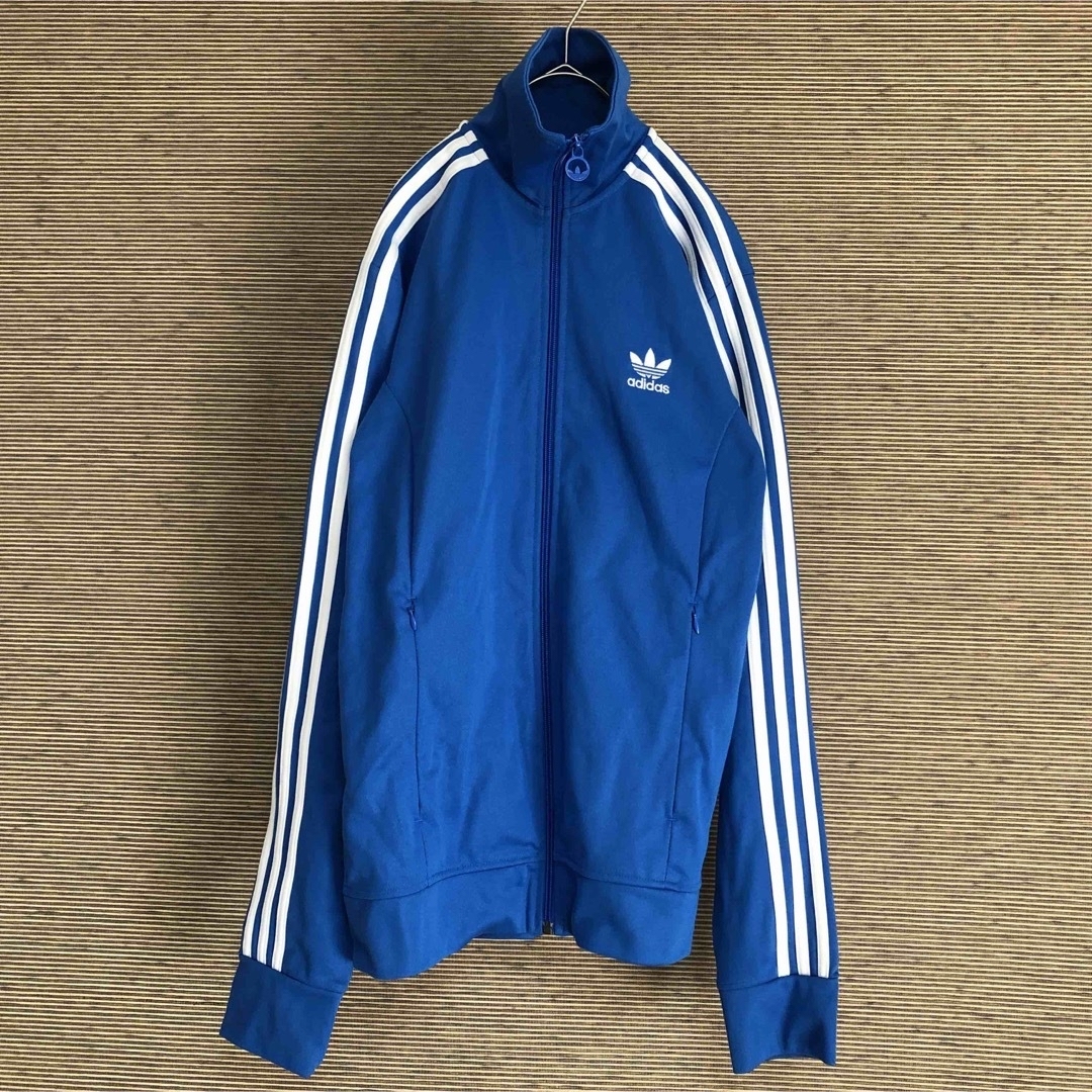 Originals（adidas）(オリジナルス)の【アディダス】ジャージトラックジャケット　ヨーロッパTT　青ブルー白KZ メンズのトップス(ジャージ)の商品写真