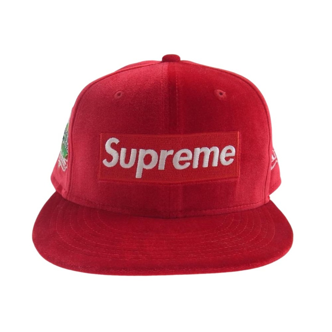 Supreme - Supreme シュプリーム 帽子 22AW Velour Box Logo New Era