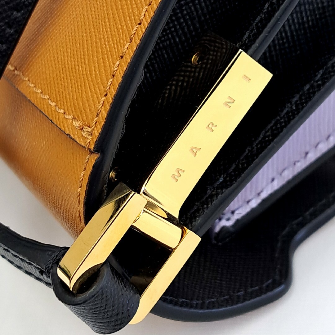 MARNI - マルニ MARNI ショルダーバッグ バイカラー ナノ MARNI - マルニ MARNI ショルダーバッグ バイカラー ナノ
