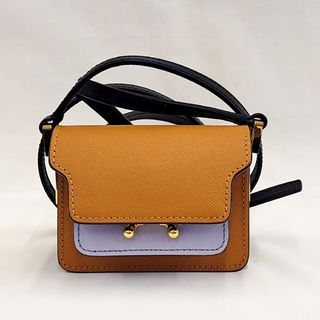 マルニ(Marni)のマルニ MARNI ショルダーバッグ バイカラー ナノトランク(ショルダーバッグ)