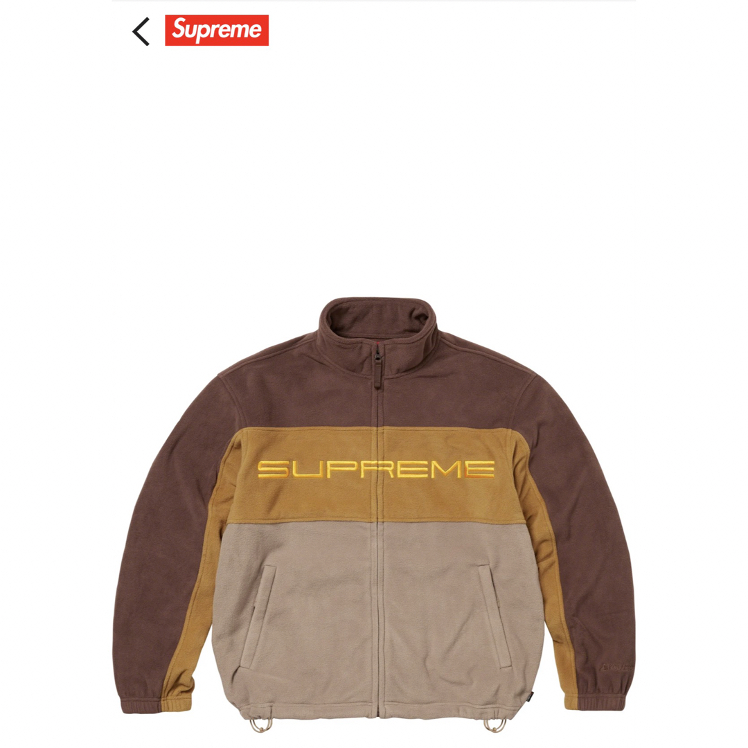 Supreme - supreme シュプリームPolartec@ Zip Jacket L の通販 by み