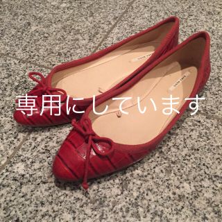 ザラ(ZARA)のザラ ZARA 可愛いバレシューズ 美品 37 (23.5位)(バレエシューズ)