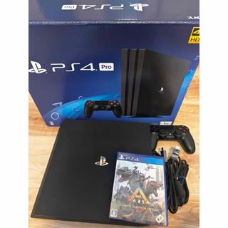 プレイステーション4(PlayStation4)のPS4 pro CUH-7100B ark evolution付き(家庭用ゲーム機本体)