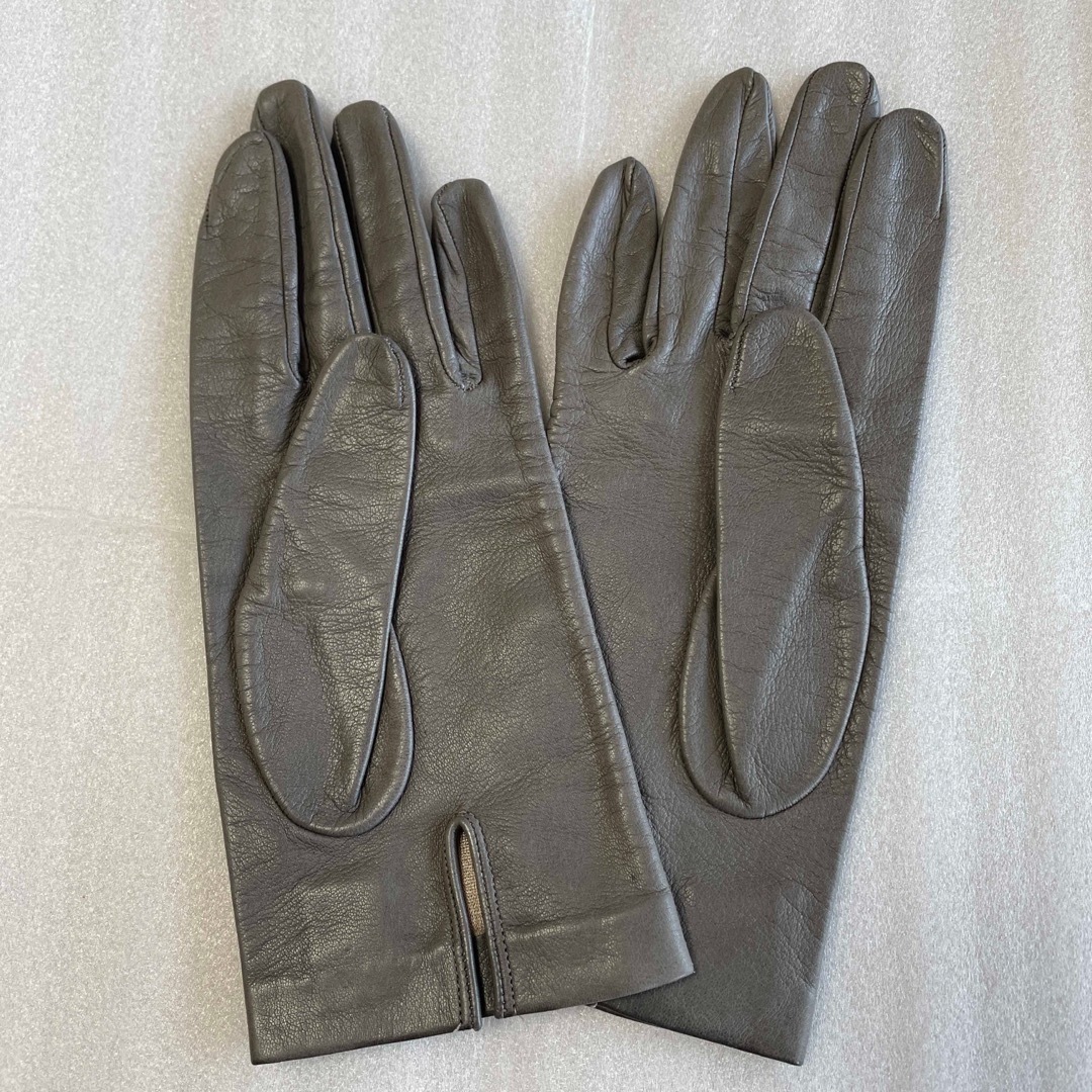 sermoneta gloves 手袋 レディース グレー レディースのファッション小物(手袋)の商品写真