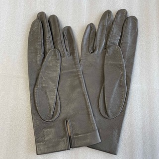 sermoneta gloves 手袋 レディース グレー(手袋)
