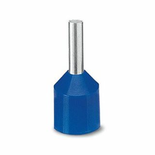 スリーブ付棒端子 フェルール 青色 100個入 AI-XL2.5-8BU-100(その他)