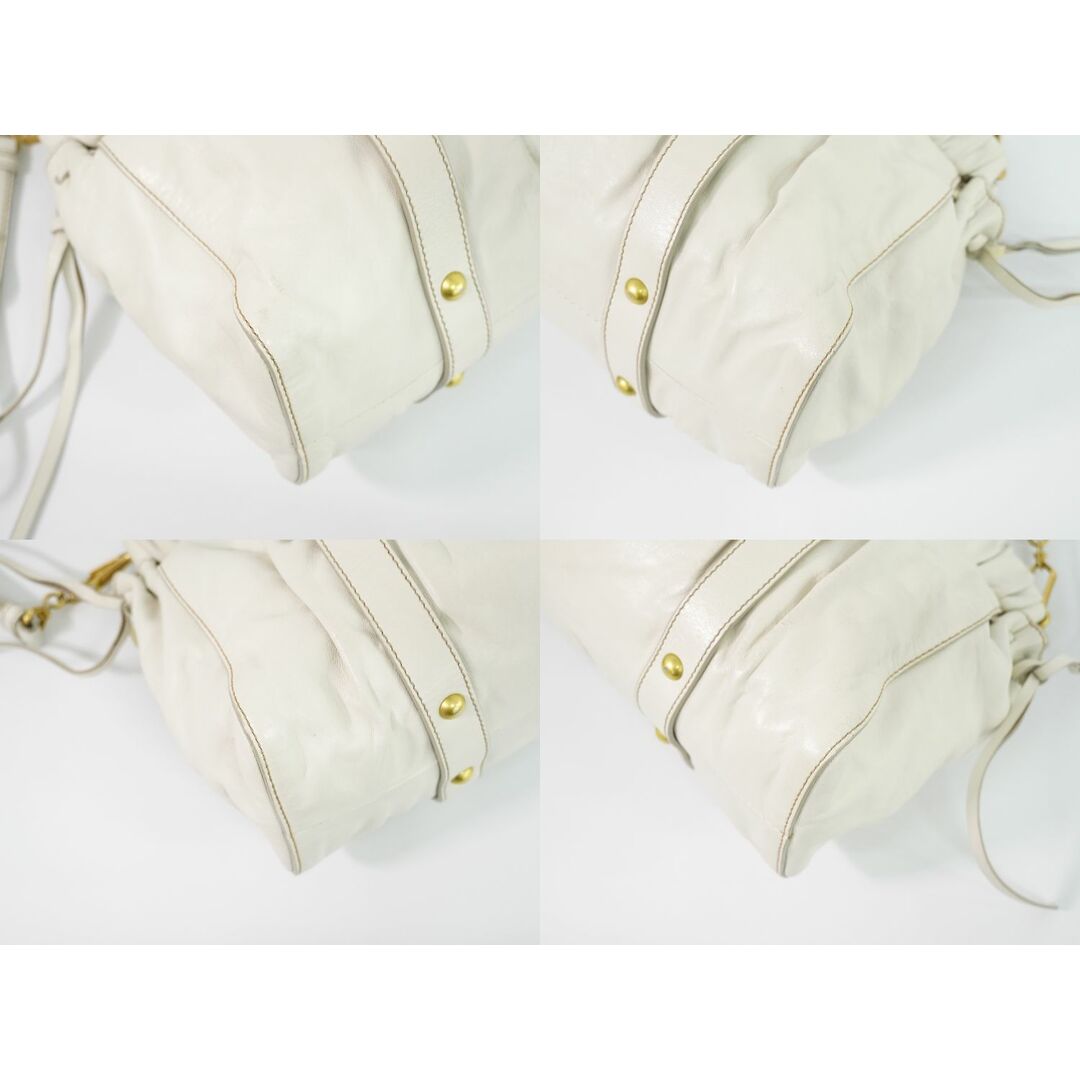 MIU MIU - 本物 ミュウミュウ MIU MIU 2WAY ショルダーバッグ MIU MIU - 本物 ミュウミュウ MIU MIU 2WAY ショルダーバッグ