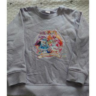 バンダイ(BANDAI)のひろがるスカイプリキュア　裏起毛トレーナー　120(Tシャツ/カットソー)