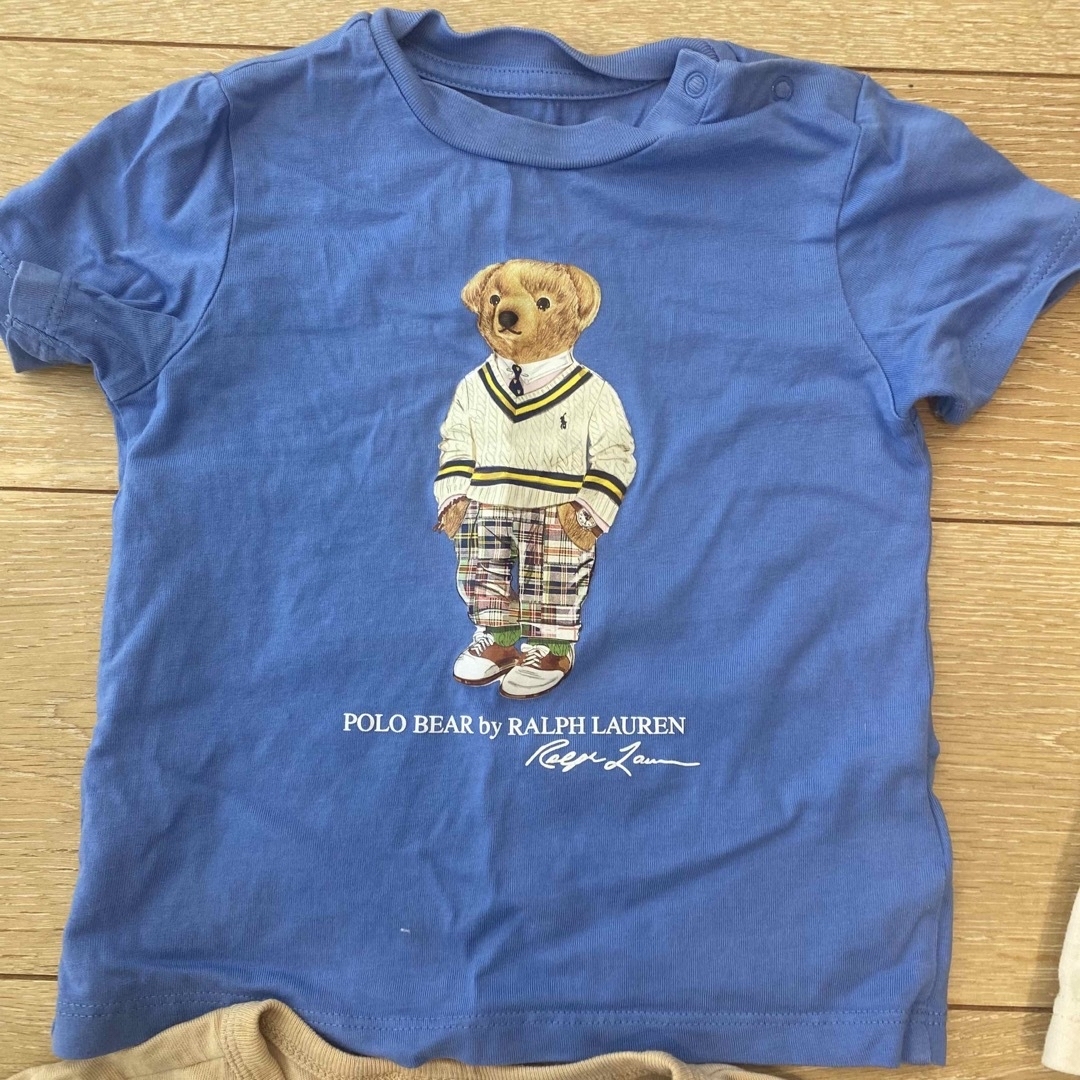 POLO RALPH LAUREN(ポロラルフローレン)の80サイズ　ラルフローレンなど　Tシャツ　ロンパースまとめうり キッズ/ベビー/マタニティのベビー服(~85cm)(Ｔシャツ)の商品写真