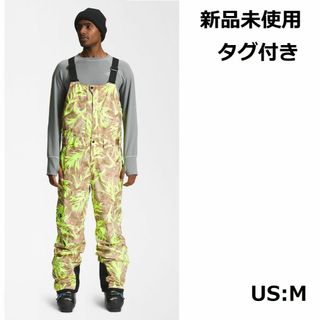 ザノースフェイス(THE NORTH FACE)の新品 ノースフェイス ビブパンツ スノーウェア スノボウェア US:M(ウエア/装備)