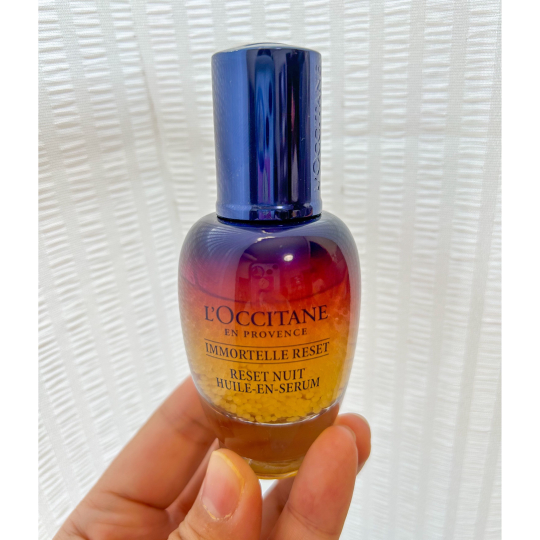 L'OCCITANE(ロクシタン)のロクシタン L'OCCITANE イモーテルオーバーナイトリセットセラム 残8割 コスメ/美容のスキンケア/基礎化粧品(美容液)の商品写真