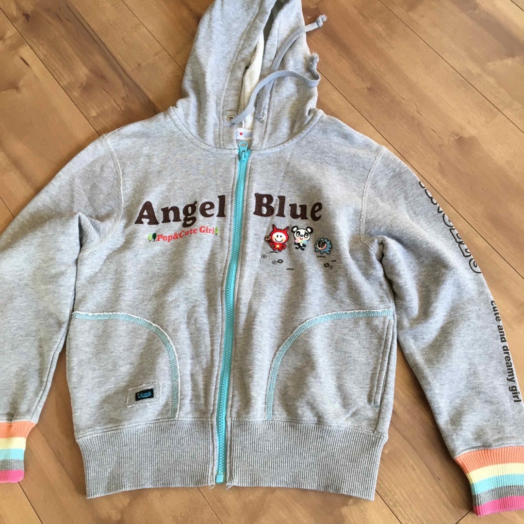 angelblue(エンジェルブルー)のエンジェルブルーパーカー キッズ/ベビー/マタニティのキッズ服女の子用(90cm~)(ジャケット/上着)の商品写真