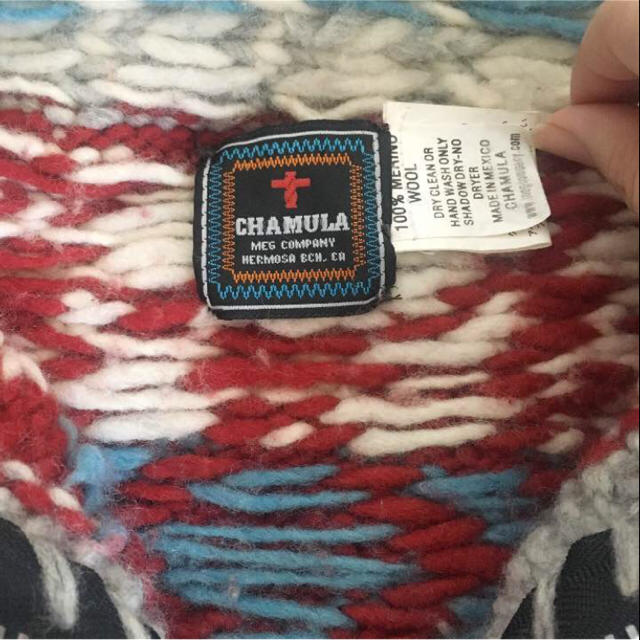チャムラ☆CHAMULA ウール ニット カウチンパーカー - ニットコート