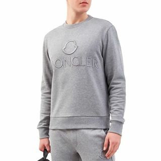 モンクレール(MONCLER)の送料無料 42 MONCLER ロゴ スウェット トレーナー 8G00049 809KR size XL(スウェット)