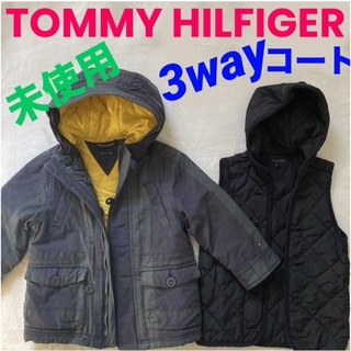 トミーヒルフィガー(TOMMY HILFIGER)の【未使用】トミーヒルフィガー　3way コート　ジャケット　アウター　Tommy(コート)