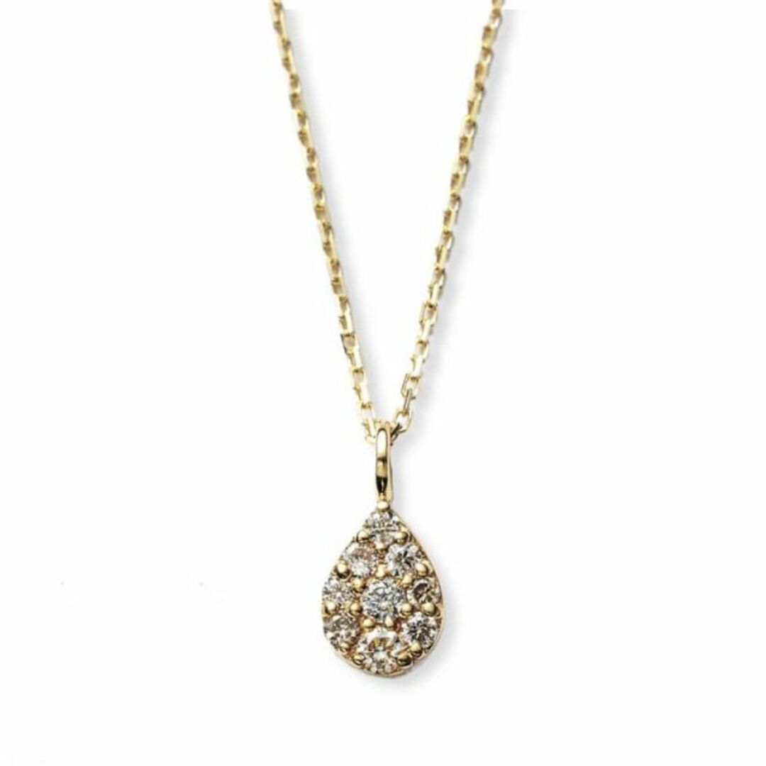 【 RoyalGold ロイヤルゴールド 】 K10 イエローゴールド YG ダイヤモンド 0.06ct ネックレスダイヤモンドカラット数