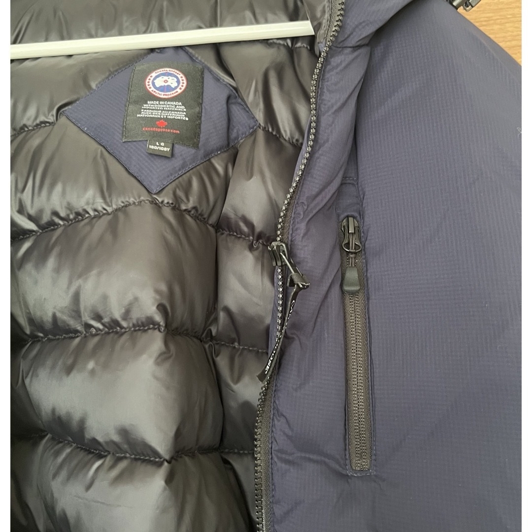 CANADA GOOSE(カナダグース)のカナダグース　Lodge Hoody  Atlantic Navy  L メンズのジャケット/アウター(ダウンジャケット)の商品写真