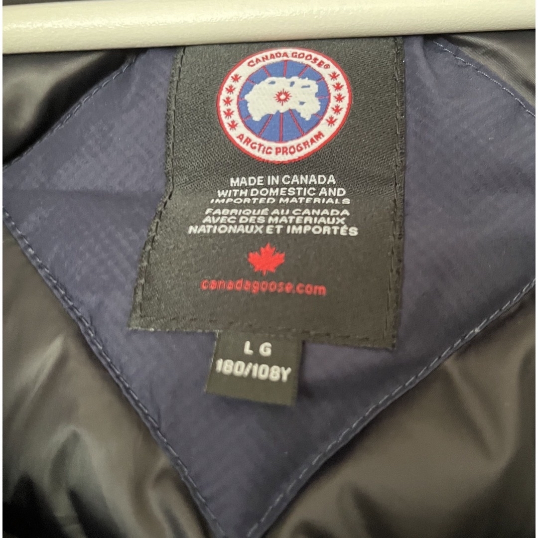 CANADA GOOSE(カナダグース)のカナダグース　Lodge Hoody  Atlantic Navy  L メンズのジャケット/アウター(ダウンジャケット)の商品写真