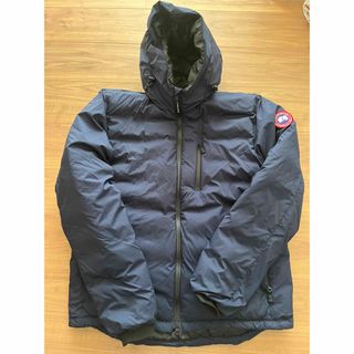 カナダグース(CANADA GOOSE)のカナダグース　Lodge Hoody  Atlantic Navy  L(ダウンジャケット)