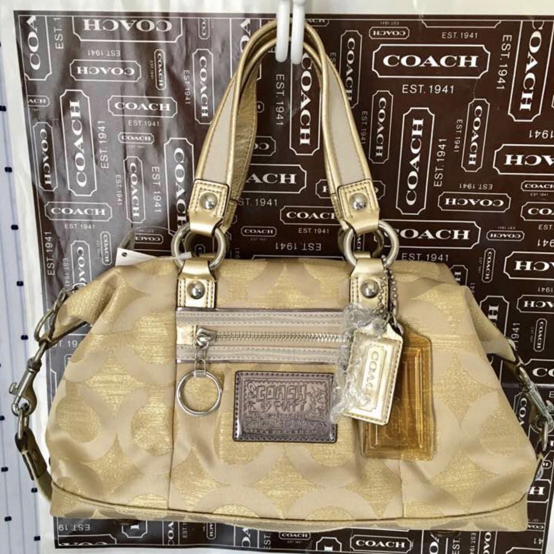 COACH☆コーチ ポピーオプアート２ＷＡＹショルダーバッグ