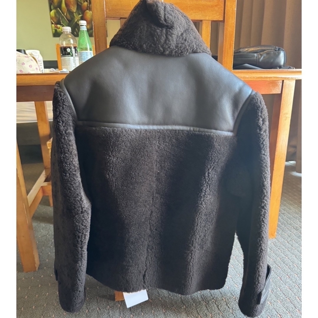 23AW HERMES エルメス ムートンダッフルコートジャケット 48 23AW HERMES エルメス ムートンダッフルコートジャケット 48