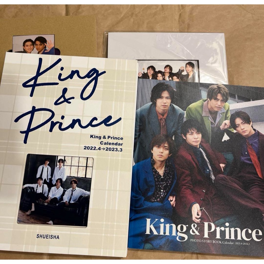 King & Prince(キングアンドプリンス)のKing & Prince 2023カレンダー 特典付き エンタメ/ホビーのタレントグッズ(アイドルグッズ)の商品写真