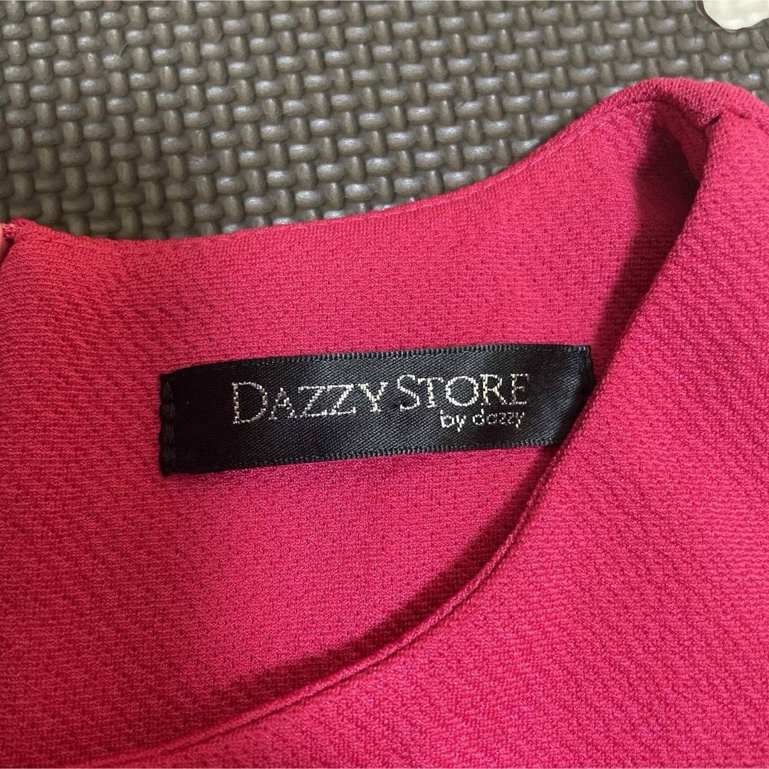 dazzy store(デイジーストア)のDAZZY キャバ ドレス ミニ ワンピース ピンク 美品 レディースのフォーマル/ドレス(ミニドレス)の商品写真