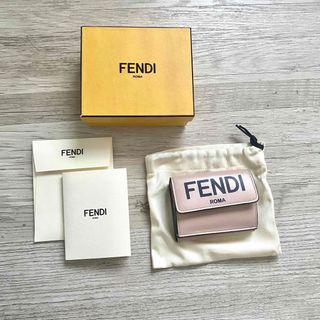 FENDI - 新品 フェンディ FENDI 2つ折り財布 バイザウェイ マローネの