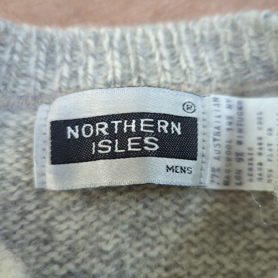 NORTHERN ISLES ノーザンアイレス ウール ニット セーター 古着 レディースのトップス(ニット/セーター)の商品写真