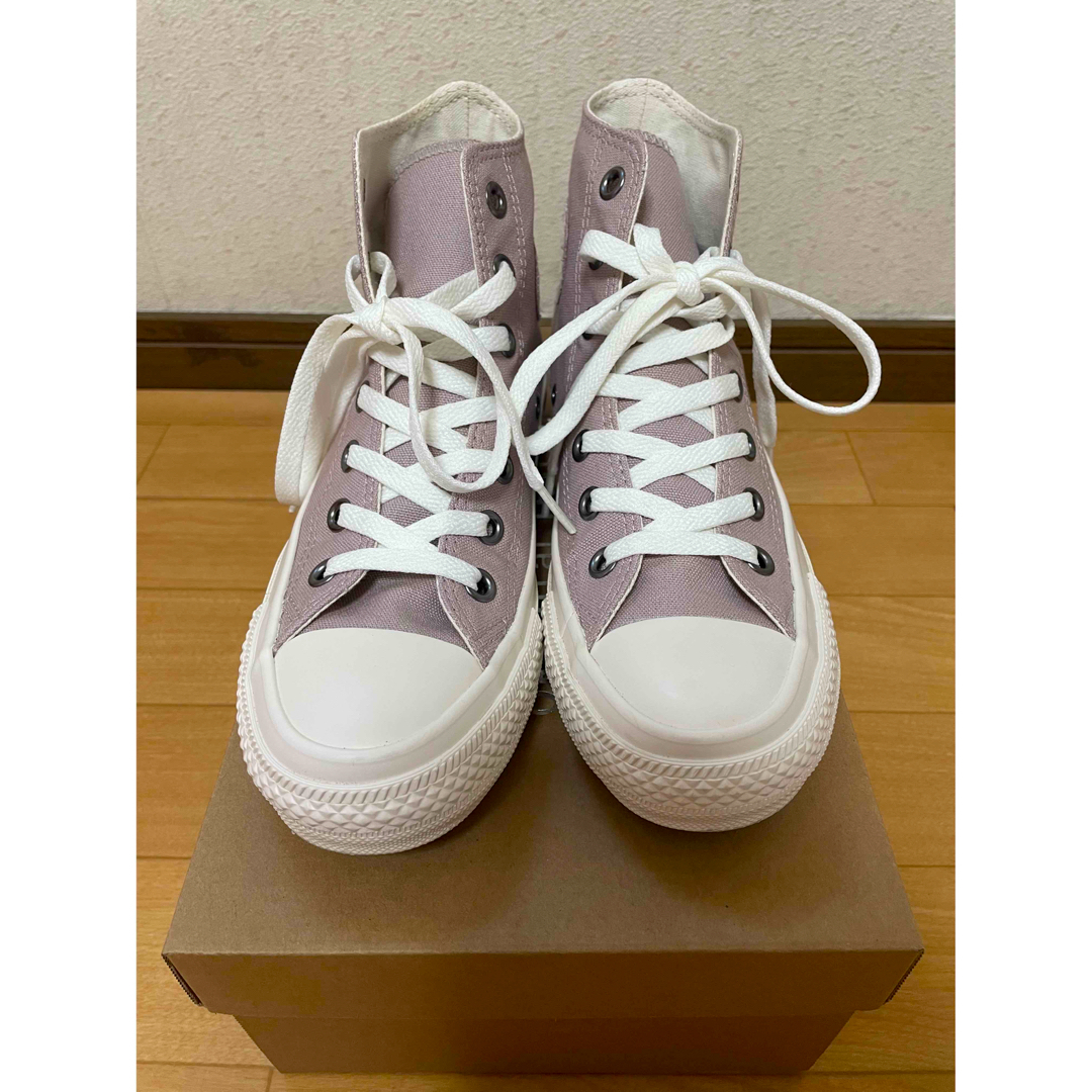 CONVERSE(コンバース)のconverse オールスター ハイカット ピンク ほぼ未使用⭐︎ レディースの靴/シューズ(スニーカー)の商品写真