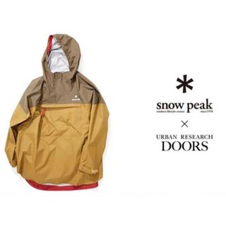 スノーピーク(Snow Peak)のsnowpeak アーバンリサーチ ドアーズ 限定販売 レインポンチョ　サイズ1(その他)