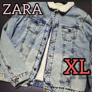 ZARA - ZARA デニムジャケット ジージャン Gジャン サイズXL ボア