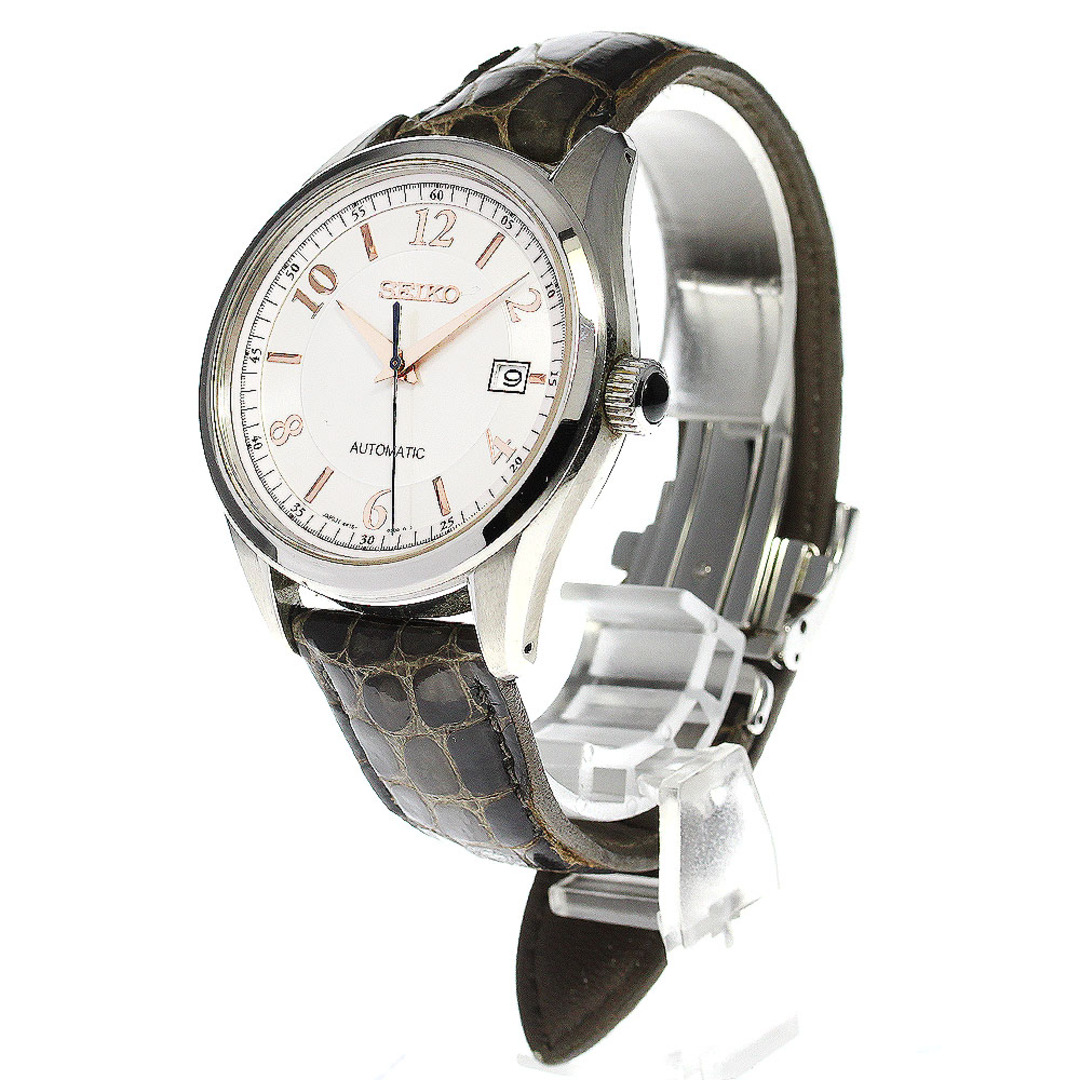 【腕時計】SDGM005セイコー×麻布テーラー自動巻き【2014年製】バンドクロコダイル革