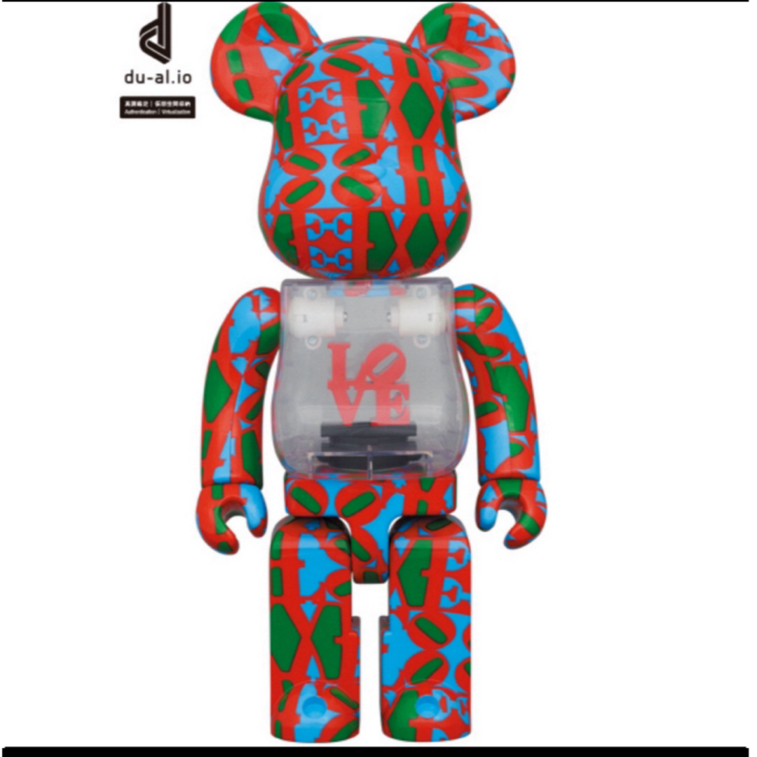 フィギュアBE@RBRICK Robert Indiana "LOVE" 400％