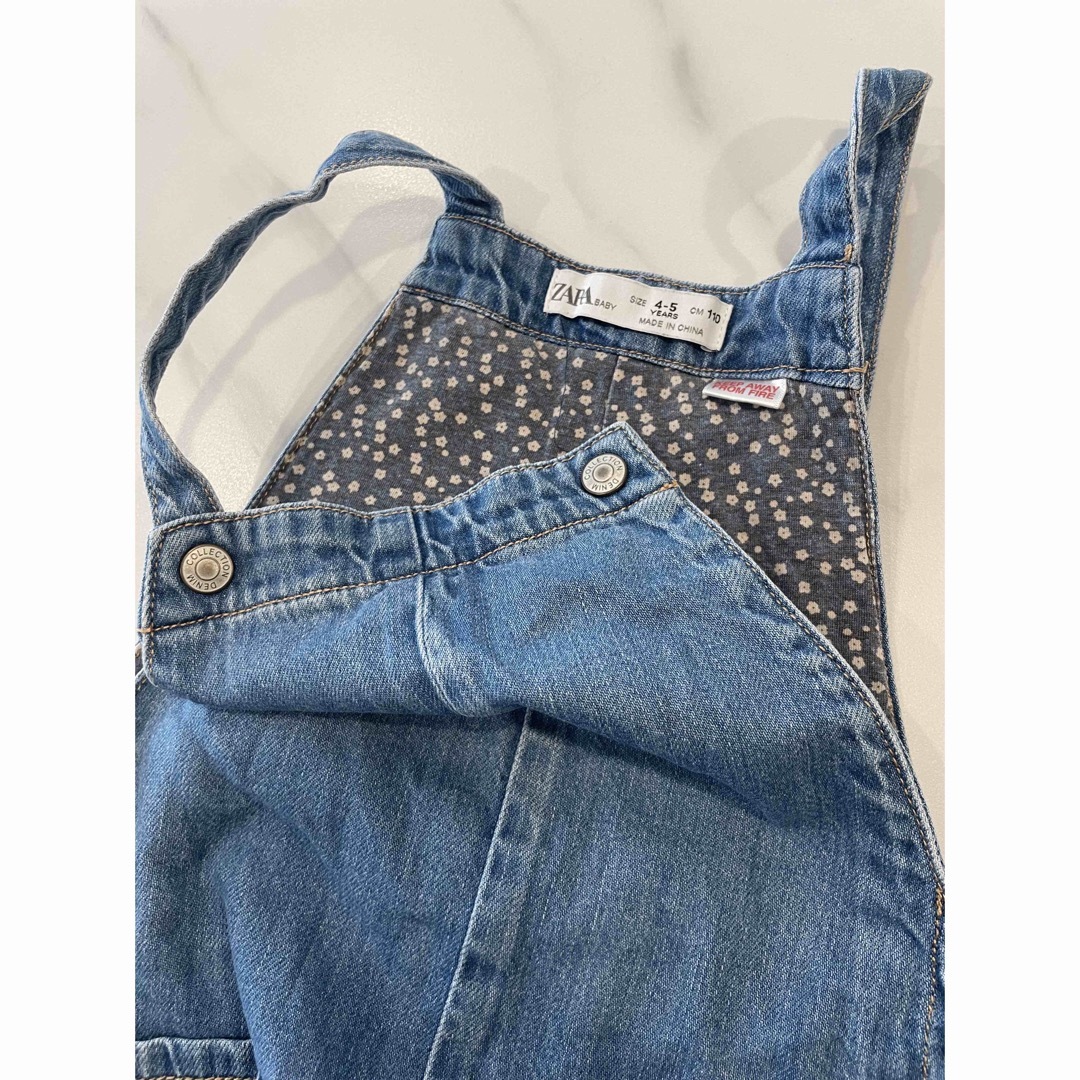 ZARA KIDS(ザラキッズ)のZARA Baby girl 110 サロペット キッズ/ベビー/マタニティのキッズ服女の子用(90cm~)(パンツ/スパッツ)の商品写真