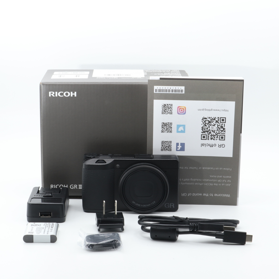 【ほぼ新品】シャッター多数515！RICOH GR IIIx デジタルカメラ