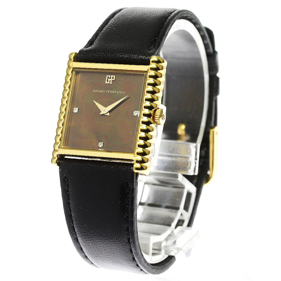 GIRARD-PERREGAUX(ジラールペルゴ)のジラール・ペルゴ GIRARD-PERREGAUX ヴィンテージ cal.741-209 3Pダイヤモンド 手巻き レディース _782498 レディースのファッション小物(腕時計)の商品写真