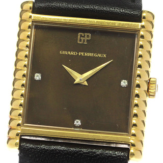 ジラールペルゴ(GIRARD-PERREGAUX)のジラール・ペルゴ GIRARD-PERREGAUX ヴィンテージ cal.741-209 3Pダイヤモンド 手巻き レディース _782498(腕時計)