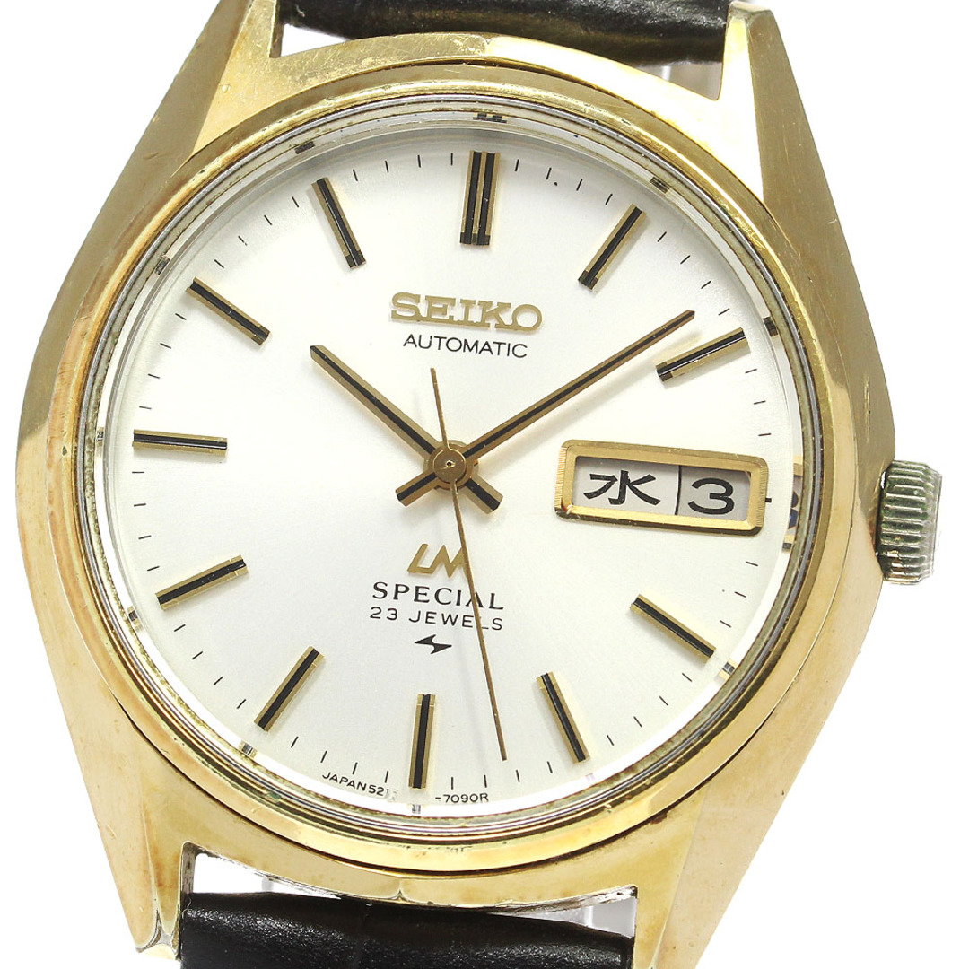 少しのダメージシミ文字盤セイコー SEIKO 5646-8000 ロードマチック スペシャル デイデイト cal.123 自動巻き メンズ _782454