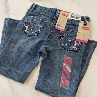 リーバイス(Levi's)のLevi’s キッズ　女の子　ジーパン　100 未使用(パンツ/スパッツ)