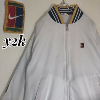 ナイキ(NIKE)の【希少ロゴ】NIKE　ナイキ　00s Y2K テニスロゴ　トラックジャケット(ジャージ)